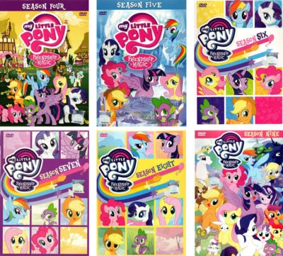 My Little Pony Friendship Is Magic Season 4-9 DVD Boxed Set All Region Foto 1 de 2