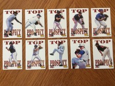 1996 Signature Rookies Old Judge Top Prospect  Set # T1- 10 Acevedo/Suppan 
