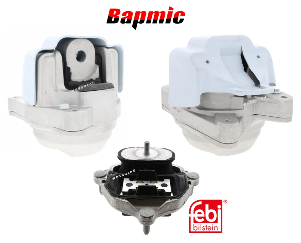 Juego de montaje de motor y transmisión 3 piezas para Porsche Macan GTS S Turbo Foto 1 de 1