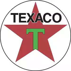 Calcomanía de corte vinilo de colección texaco 6" (color completo) - Imagen 1 de 1