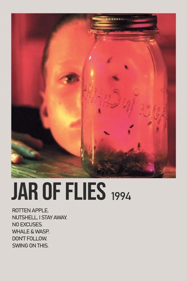 ALICE IN CHAINS POSTER PRINT WALL ART FAN DECOR A3 SIZE! - Image 1 of 1