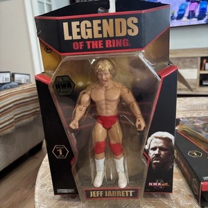 Jeff Jarrett LEGENDS OF THE RING SERIES 1 JAKKS PACIFIC WRESTLING - Picture 1 of 4