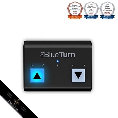 IK Multimedia iRig BlueTurn Bluetooth Fußschalter Pedal IKM-OT-000057cJapan - Bild 1 von 4