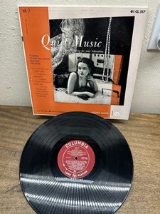 Quiet Music, Volume 7 :Easy Listening For Your Relaxation ~Vinyl LP~CL 517~ 1953 - Imagen 1 de 8
