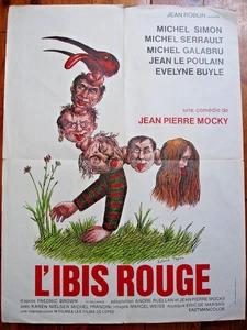 AFFICHE MOCKY / TOPOR / SIMON / L'IBIS ROUGE- 80X60 CM - Bild 1 von 6