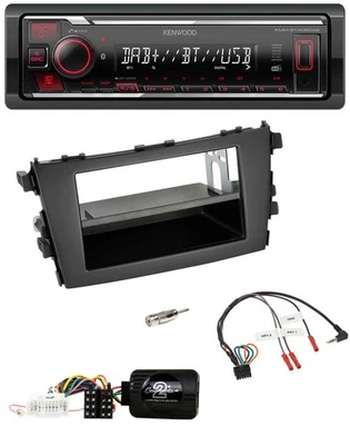Kenwood Lenkrad Bluetooth USB DAB Autoradio für Suzuki Celerio LF ab 2014 - Bild 1 von 4
