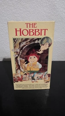 The Hobbit VHS 1977 Animated Bass J.R.R. Tolkien 1991 Vintage Classic Movie - Image 1 of 4