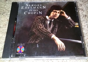 SERGEI EDELMAN PLAYS CHOPIN ADD CD 1987 RCA ARIOLA RED SEAL JAPAN - Picture 1 of 4