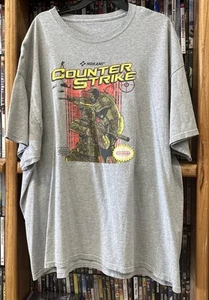 Vintage Distressed Thin Nokami Nintendo Counter Strike T Shirt - Picture 1 of 3