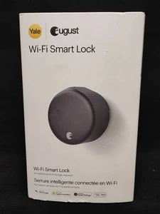 August Home / Yale WLAN Smart Lock 4. Generation schwarz passend für vorhandenen Riegel - Bild 1 von 7