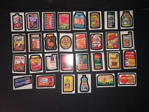 1973 Topps Wacky Packages 4th Series 4 Windhex Clairoil Complete Set 30/30 EX+ - Picture 1 of 1