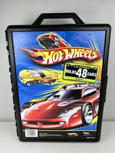 Hot Wheels Car Case Mattel 2009 Holder - 48 Cars Tara Toy Corp Made in USA - Picture 1 of 14