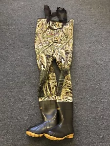 KOBUK Men's 3.5mm MAX-5 Camo Hunting Neoprene Chest Wader Boots Sz 10 600G LTD - Picture 1 of 9