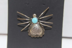Carolyn Pollack Sterlingsilber Türkis Spider Tac Pin Bin 9 - Bild 1 von 7
