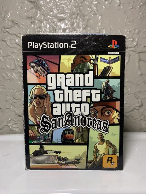 GTA San Andreas the definitive edition [REPRO-PACTH] - PS2 - Sebo dos Games  - 10 anos!