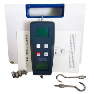 Digital Force Gauge Push Pull Gauge Force Meter With External Sensor 100kgf - Picture 1 of 10