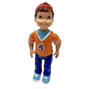 FISHER PRICE Loving Family Dollhouse SPORTS BOY #4 Brother Doll RED CAP Rare! #2 - Bild 1 von 6