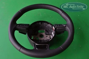Audi A5 8T Original Volante Levas de Mando Multi Función Cuero Negro 8K0419091BN - Imagen 1 de 8