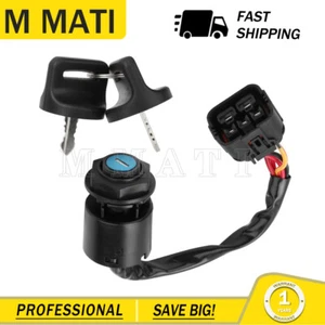 Ignition Switch With 2 Keys For Honda SXS500 Pioneer 500 520 35100-HL5-A01 - Picture 1 of 10