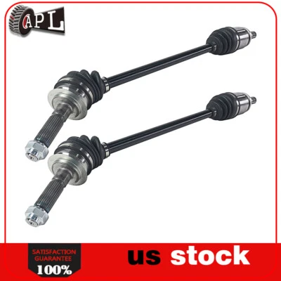 2x Rear CV Axles For 09-18 Subaru Forester Impreza Legacy Outback 2.0L 2.5L 3.6L - Image 1 of 4