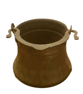 Olla vintage con mango de latón de cobre macizo de 3", olla de agua, hermoso mango - Imagen 1 de 4