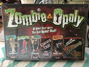 ZOMBIE OPOLY Monopoly Style Halloween Party Game NEW SEALED - Picture 1 of 7