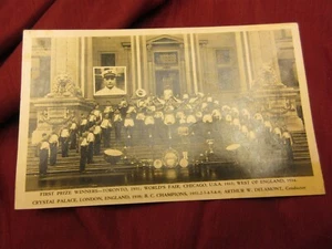 Postal Vancouver Kitsilano Boys Band RPPC 1931,33-34, 36 #2661 - Imagen 1 de 2