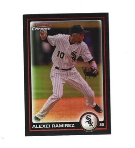 Bowman Chrome Refractors #18 2010 Alexei Ramírez Chicago White Sox - Imagen 1 de 1