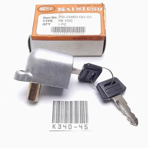 Yamaha V80 YB100 YL2 L2G L2SN YA6 YG5 G7S HS1 LS2 LB50 Steering Lock NOS #4 - Picture 1 of 6