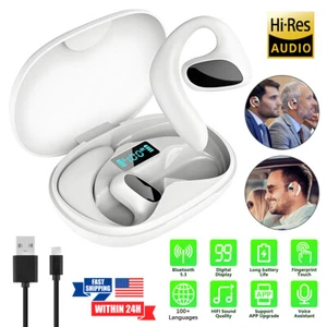 Bluetooth 5.3 Translator Earbuds 144+ Languages Smart Two Way Online Translation - Picture 1 of 13