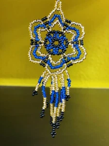 Huichol Ohrringe Chaquira - Bild 1 von 4