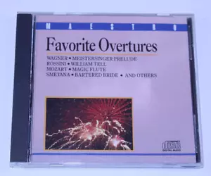 Mastro Favorite Overtures AMD-6702 CD Oop Rare Audio 1989 HTF 1st Canada Special - Foto 1 di 20