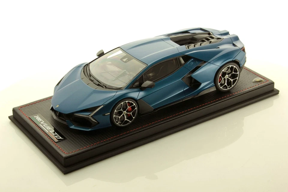 MR Collection Lamborghini Revuelto Blu Mehit Matt 1/18. LAMBO058D - Imagen 1 de 4
