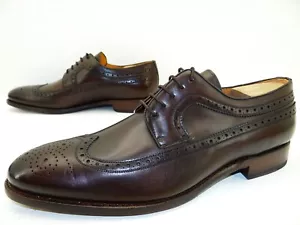 Cordwainer Budapester Business Oxford Derby Herren Schuhe Leder Gr.47 Braun - Bild 1 von 9