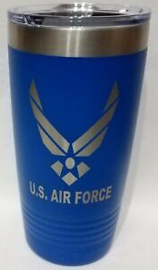 Air Force Yetti Style Thermal Insulated Polar Camel Travel Mug 20 ozs 