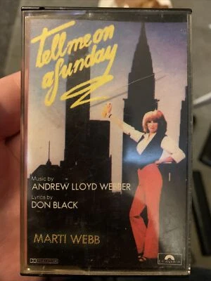 Tell Me On A Sunday Marti Webb Andrew Lloyd Webber Don Black Cassette Tape - Image 1 of 2