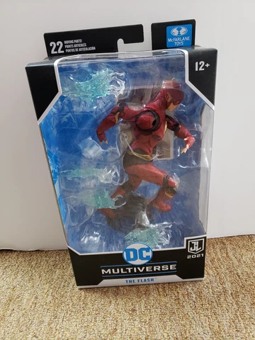 DC Multiverse 7" The Flash, Justice League NEW (minor box damage) SHIPS FREE Cover