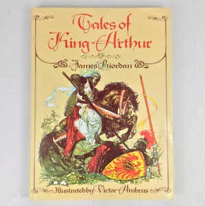 Tales of King Arthur by James Riordan and Victor Ambrus 1984 Illustrated H/C - Picture 1 of 15