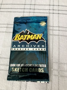 2008 BATMAN ARCHIVES TRADING CARD SEALED PACK - Picture 1 of 1
