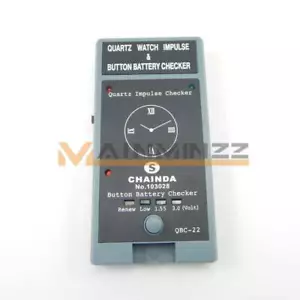Quartz Watch Impulse & Button Battery Checker Battery Tester Watch Tool QBC-22 - Picture 1 of 2