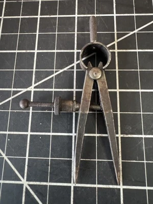 Vintage Brown & Sharpe 4” Spring Dividers Caliper – B&S Mfg. Co. - Image 1 of 3