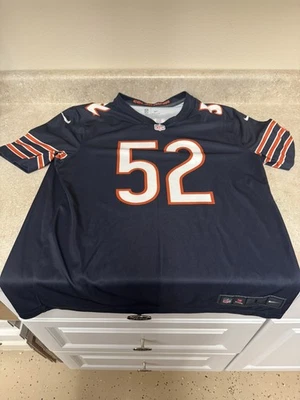 Camiseta deportiva Chicago Bears Khalil Mack - Color Rush - Adulto grande  Foto 1 de 4