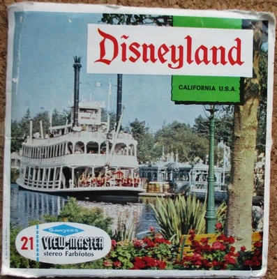3 VIEW-MASTER 3D BILDSCHEIBEN - DISNEYLAND - Bild 1 von 3