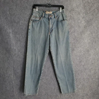Indigo Palms Vintage Tommy Bahama Denim Mens 30x30 Relaxed Jeans Taper Distress - Image 1 of 4