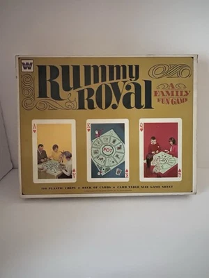 Juego completo de colección Rummy Royal Whitman 1965 Foto 1 de 2
