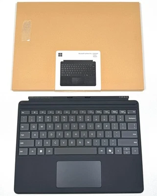 Microsoft Surface Pro Keyboard without Pen Storage Copilot+ for 10, 9, 8 Black - Image 1 of 4