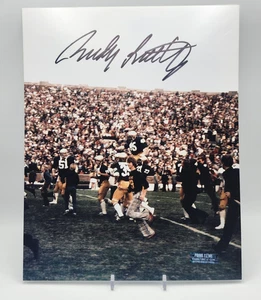 RUDY RUETTIGER Signed 8x10 "Carried Off" Photo Notre Dame Fighting Irish COA - Picture 1 of 2