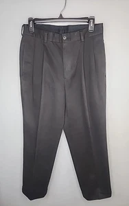 Brooks Brothers 346 Advantage Chino Elliot Hose Herren Gr. 31 W 30 L schwarz Plissee - Bild 1 von 16