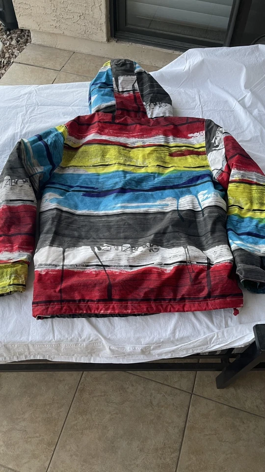 Chaqueta de Esquí Billabong Altyr Serie 8k Impermeable Transpirable S Abstracto Colorido Foto 1 de 4