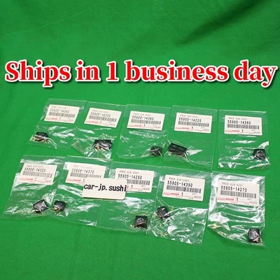 TOYOTA Genuino 'RHD SUPRA JZA80 MK4 A/C Control de Climatización Calentador Perilla Juego de 10 piezas Foto 1 de 4